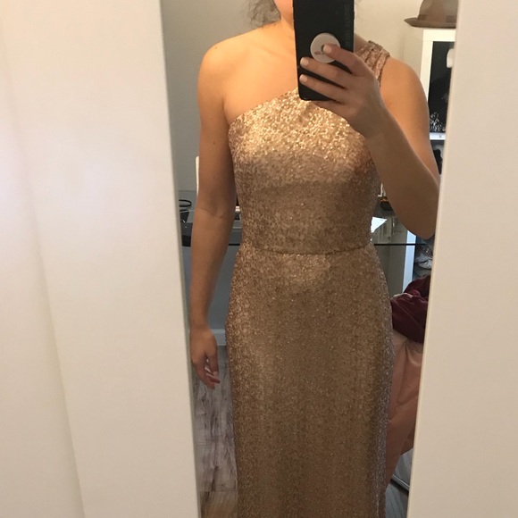 Amsale Leona Bridesmaid Dress - Picture 2 of 3